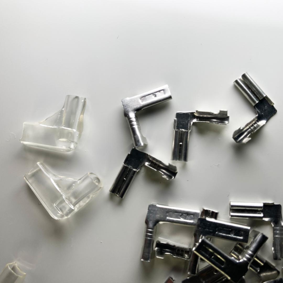 ファストン端子 平型 110型 L型 2.8mmメス 1000セット(2000)