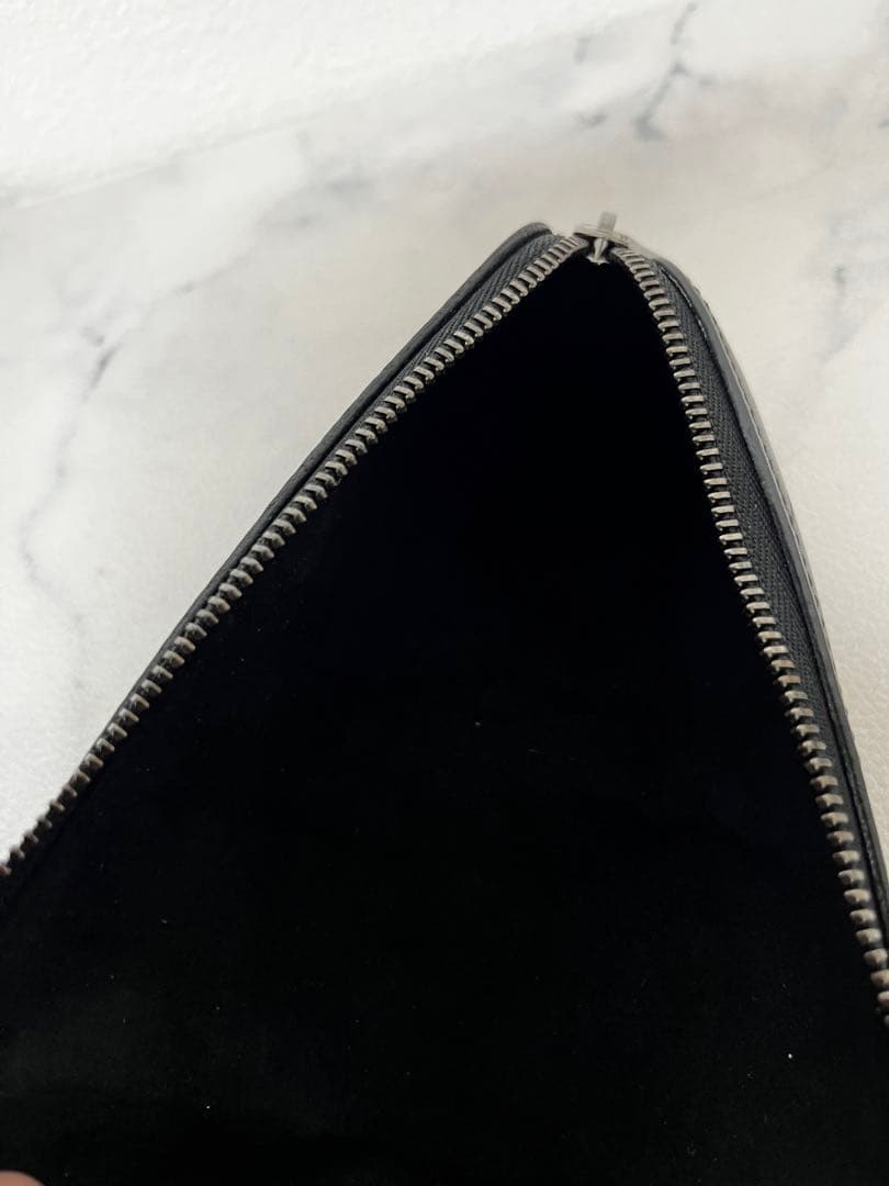 希少　Louis Vuitton ブラック レザー キーケース