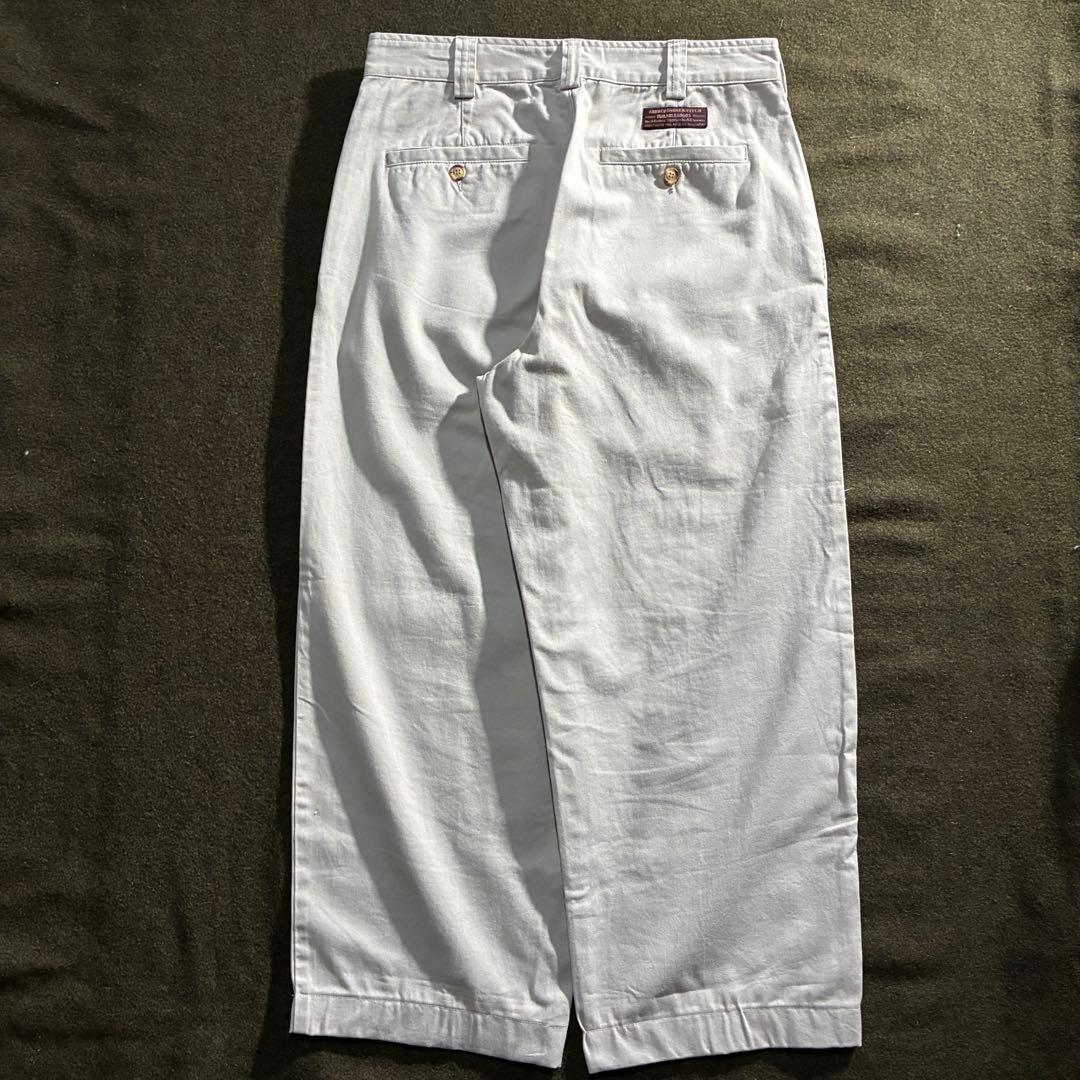 90s Abercrombie & Fitch バギー　チノ　33/32