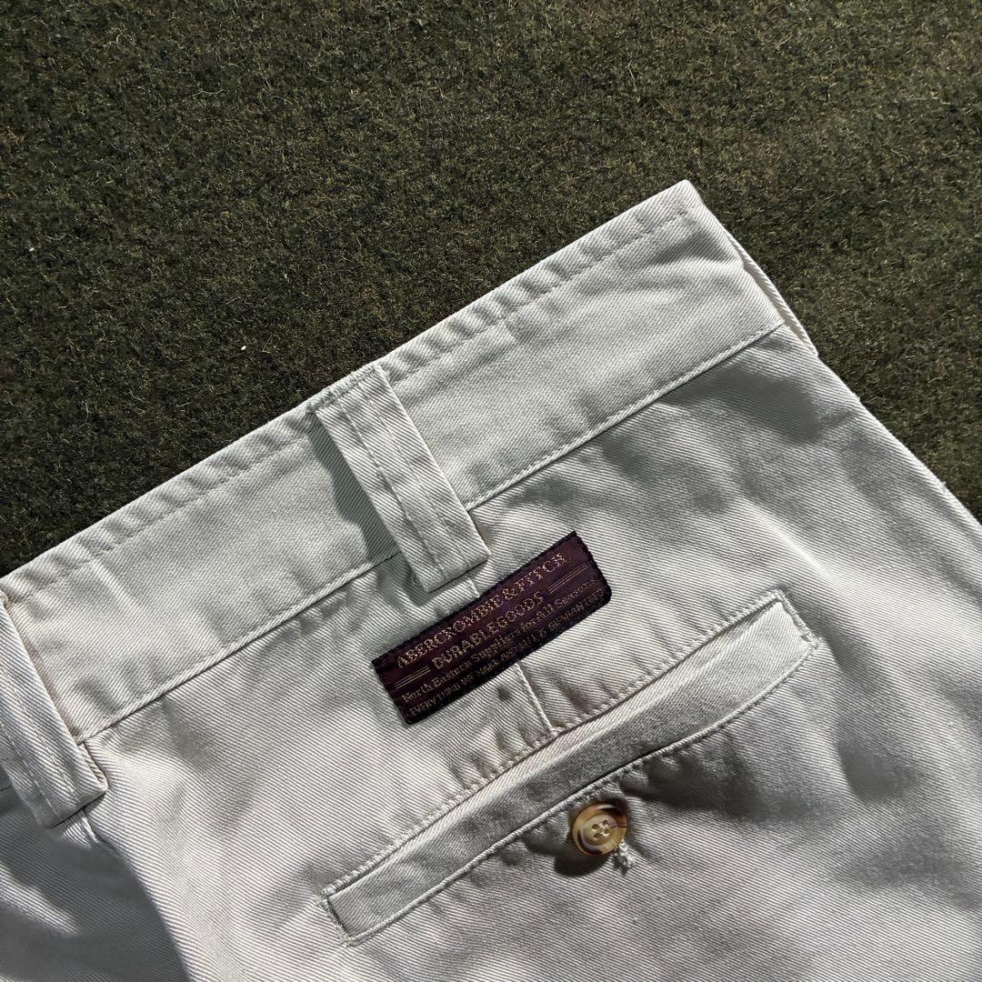 90s Abercrombie & Fitch バギー　チノ　33/32