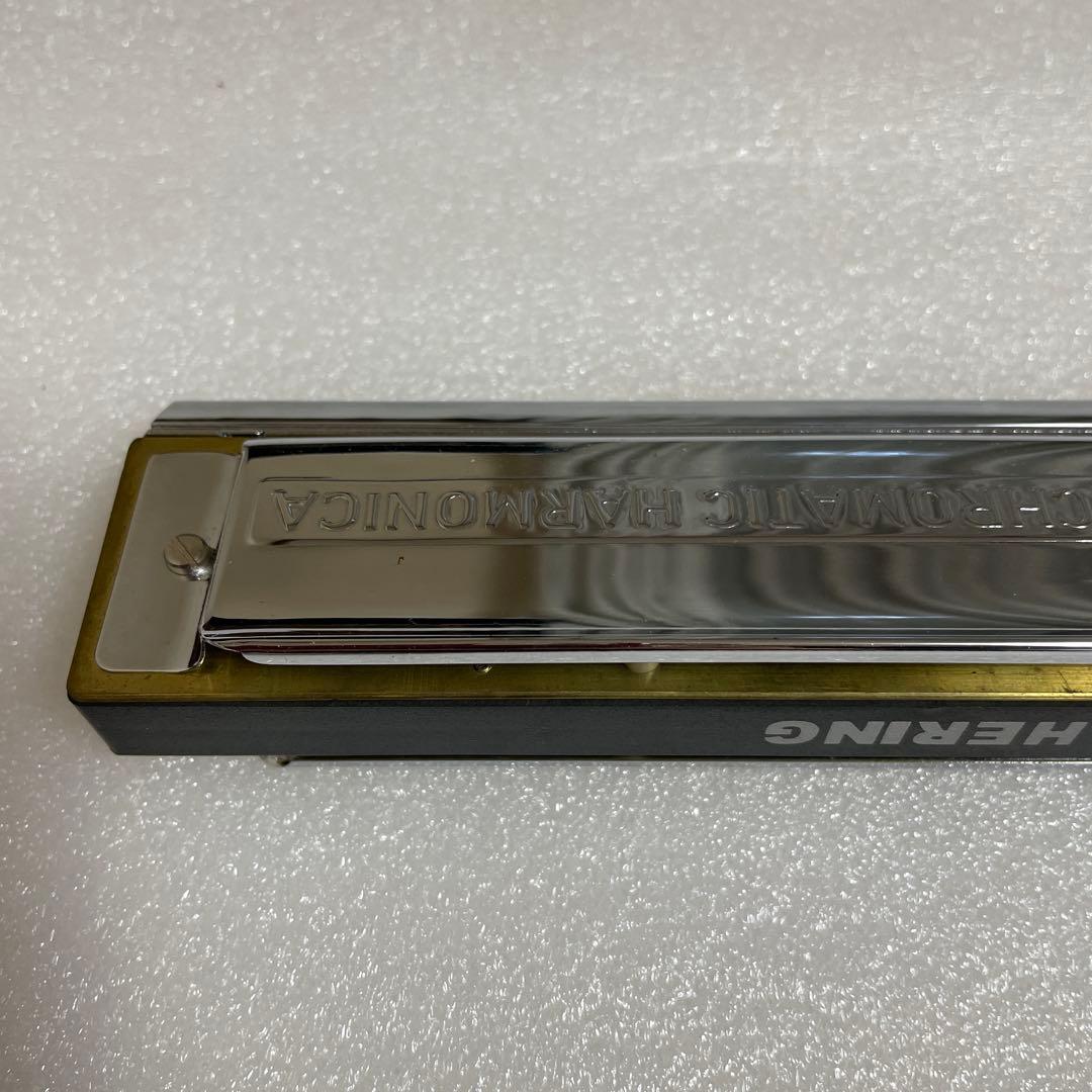 Hering 5164 Chromatic ハーモニカ　C調16穴64音