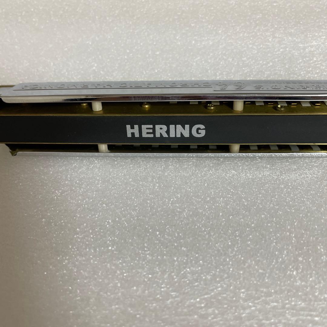 Hering 5164 Chromatic ハーモニカ　C調16穴64音