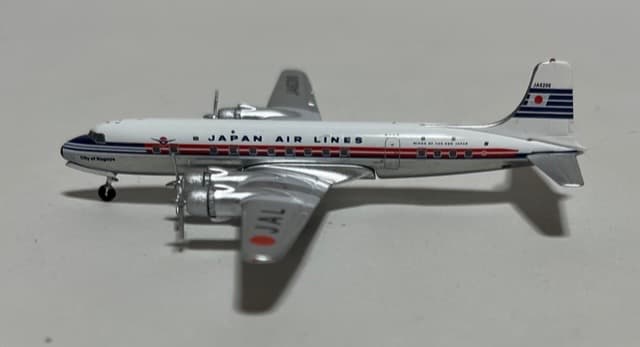 航空機・ヘリコプター JAL DC-6 JA6206