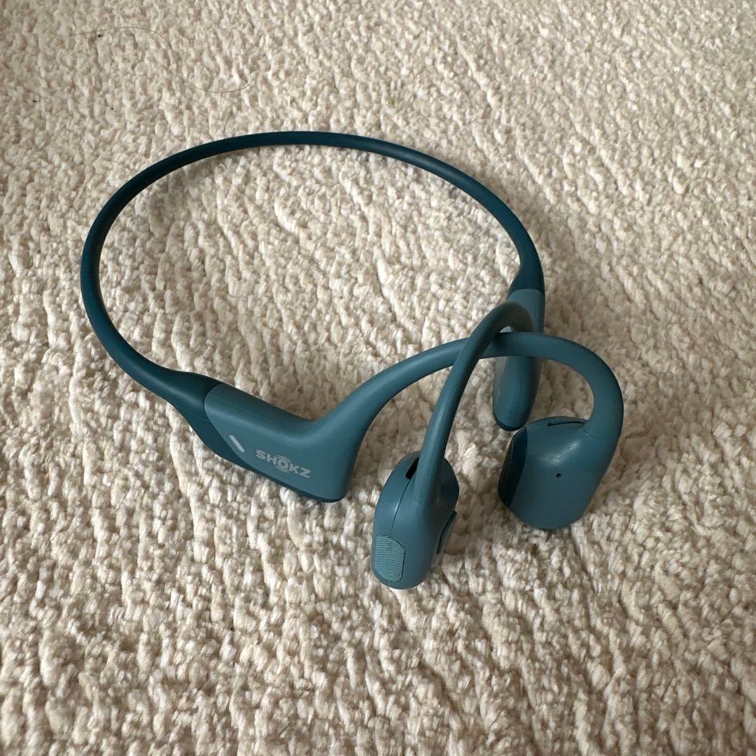 SHOKZ OPENRUN PRO 骨伝導イヤホン ブルー