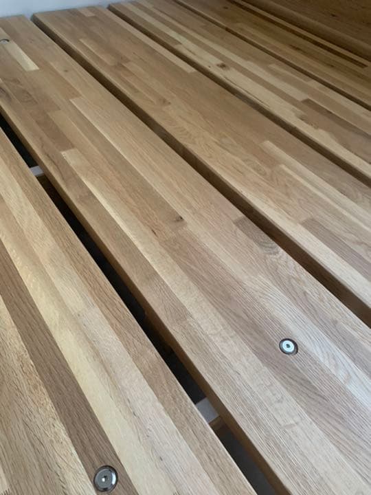 ベッドフレーム HIGHLANDER 木製ベースタイプ　送料込み