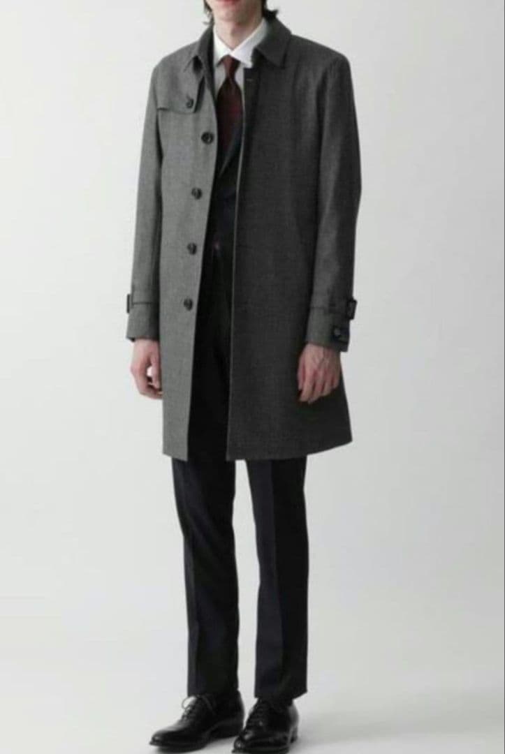 定価13万　ブラックレーベルクレストブリッジグレー 　メンズコート