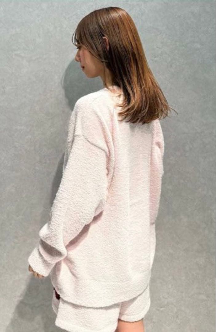 【新品】ジェラートピケ　ベビモコチェリージャガードプルオーバー&ショートパンツ