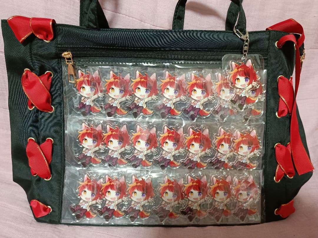 すとぷり　莉犬くん　アクキー痛バ　ポーチ　2022　spring デフォ