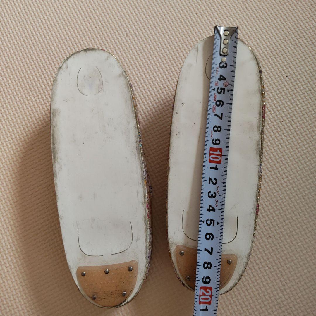 七五三　7歳女の子　黄•赤色着物　作り帯　その他フルセット