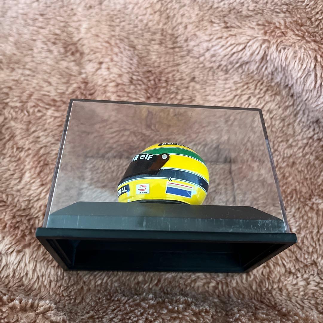 レア品　ミニチャンプス　アイルトン・セナ 1/8サイズ【ミニチュアヘルメット】