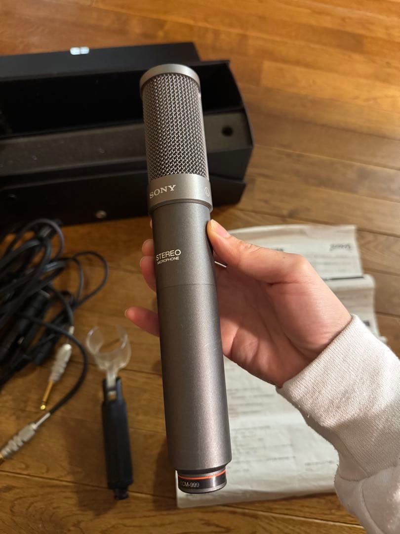 SONY バックエレクトレットコンデンサーマイクロホン ECM-999