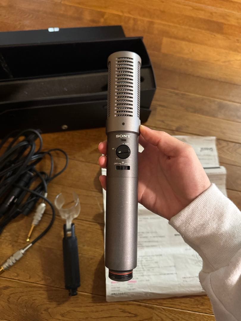 SONY バックエレクトレットコンデンサーマイクロホン ECM-999
