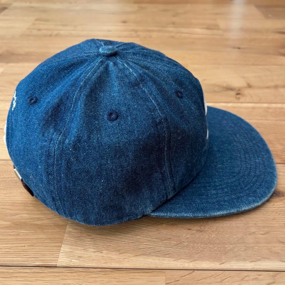 帽子 Supreme Washed Denim S Logo 6-Panel Cap
