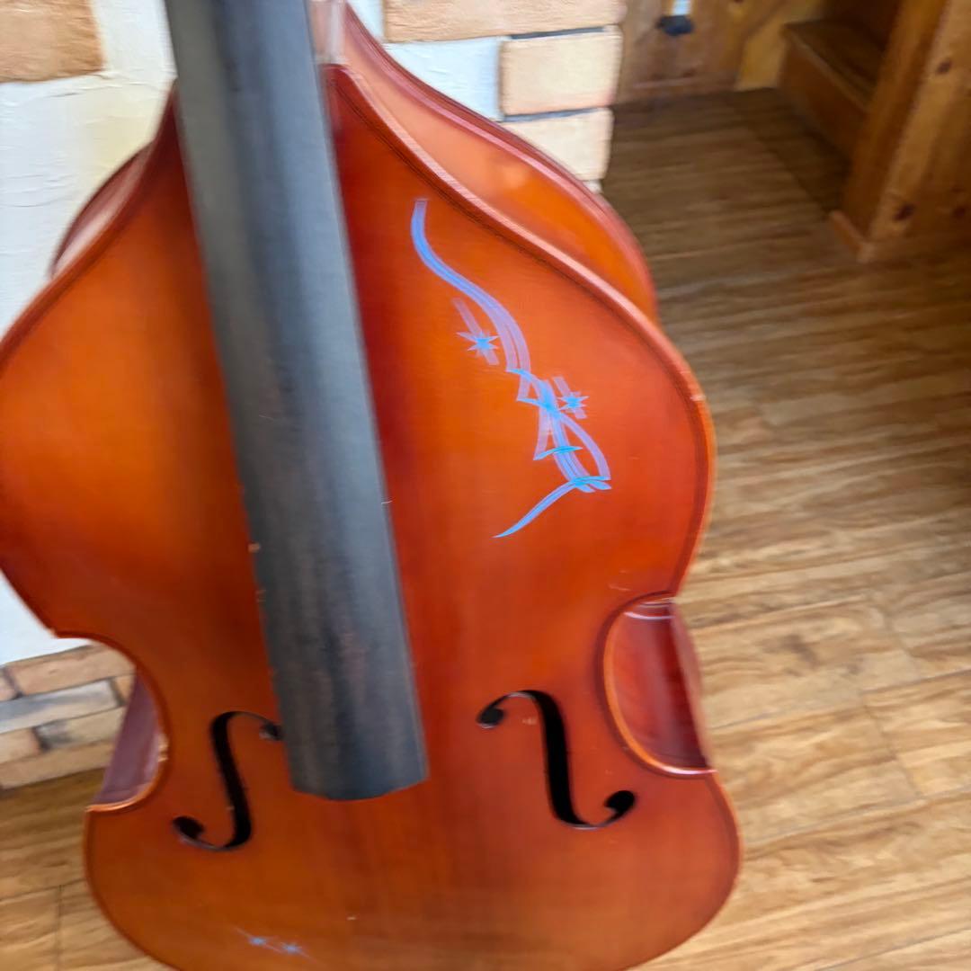 SUZUKI スズキ コントラバス ウッドベース No.86 4/4 1990