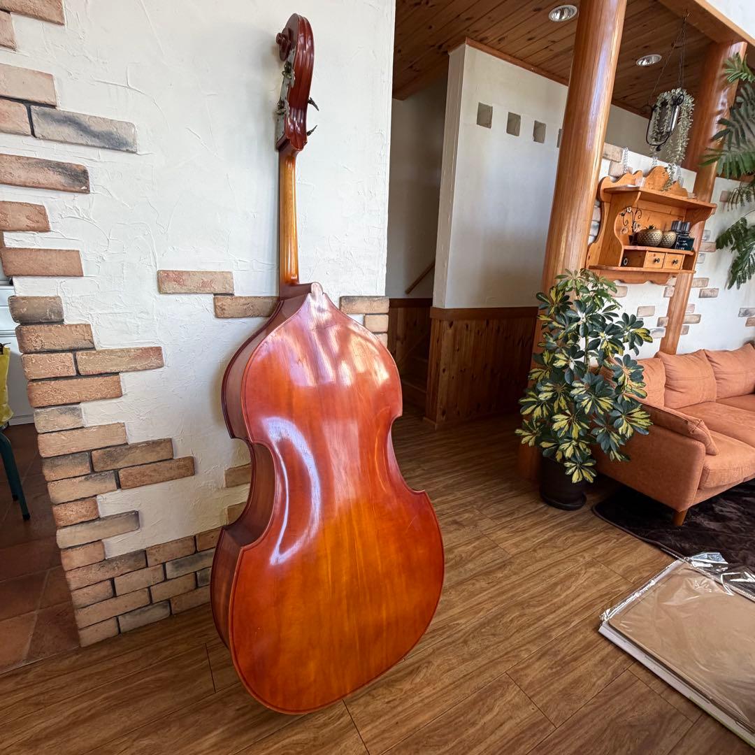 SUZUKI スズキ コントラバス ウッドベース No.86 4/4 1990