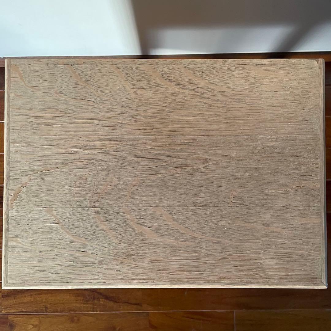 キャビネット サイドテーブル ナイトテーブル アンティーク フランス 無塗装