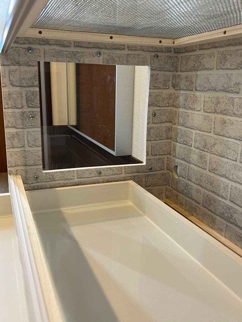 新品　送料込　木製ケージ　引出し付　ハリネズミ　ハムスター　小動物　カスタムに！