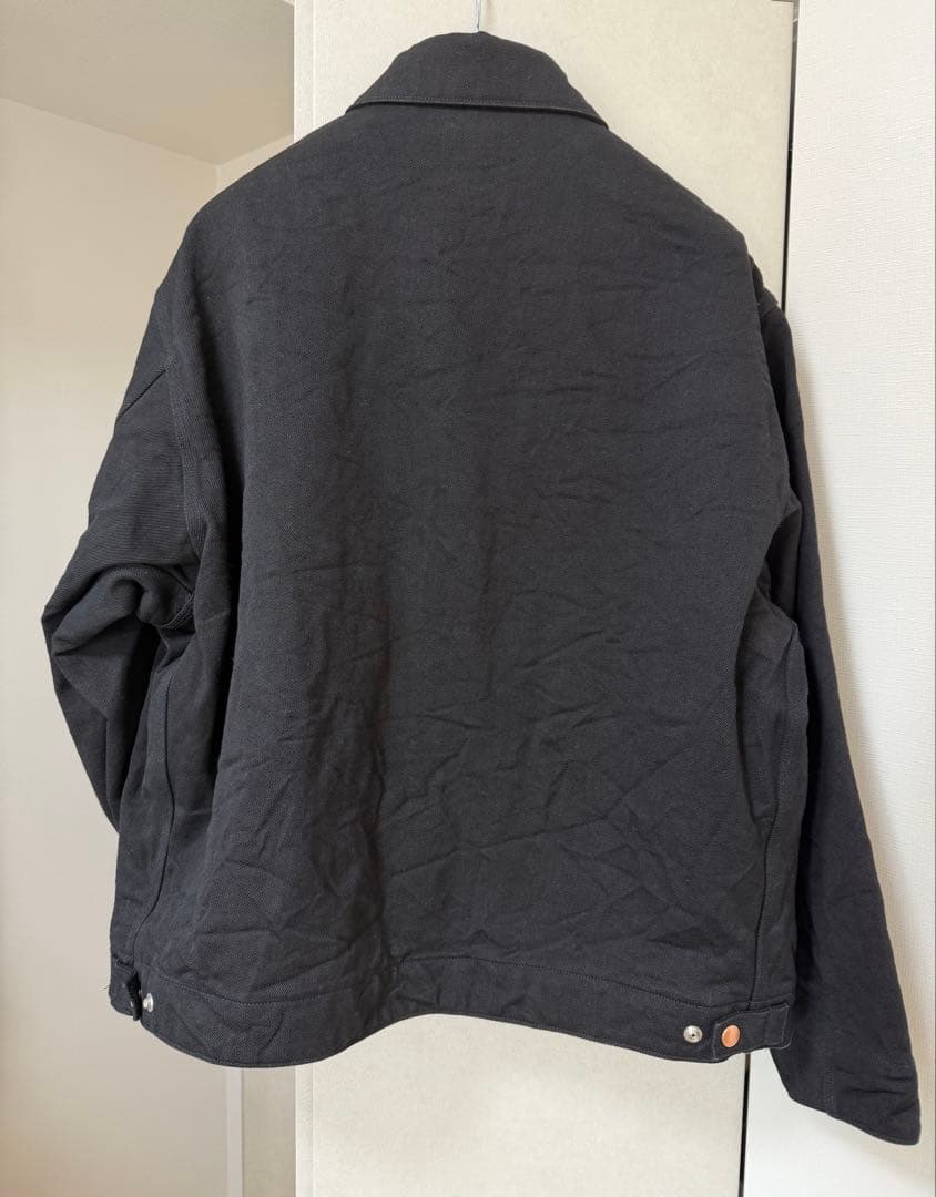 ジャケット・アウター COMOLI BLACK DENIM ZIP SHORT JACKET 2