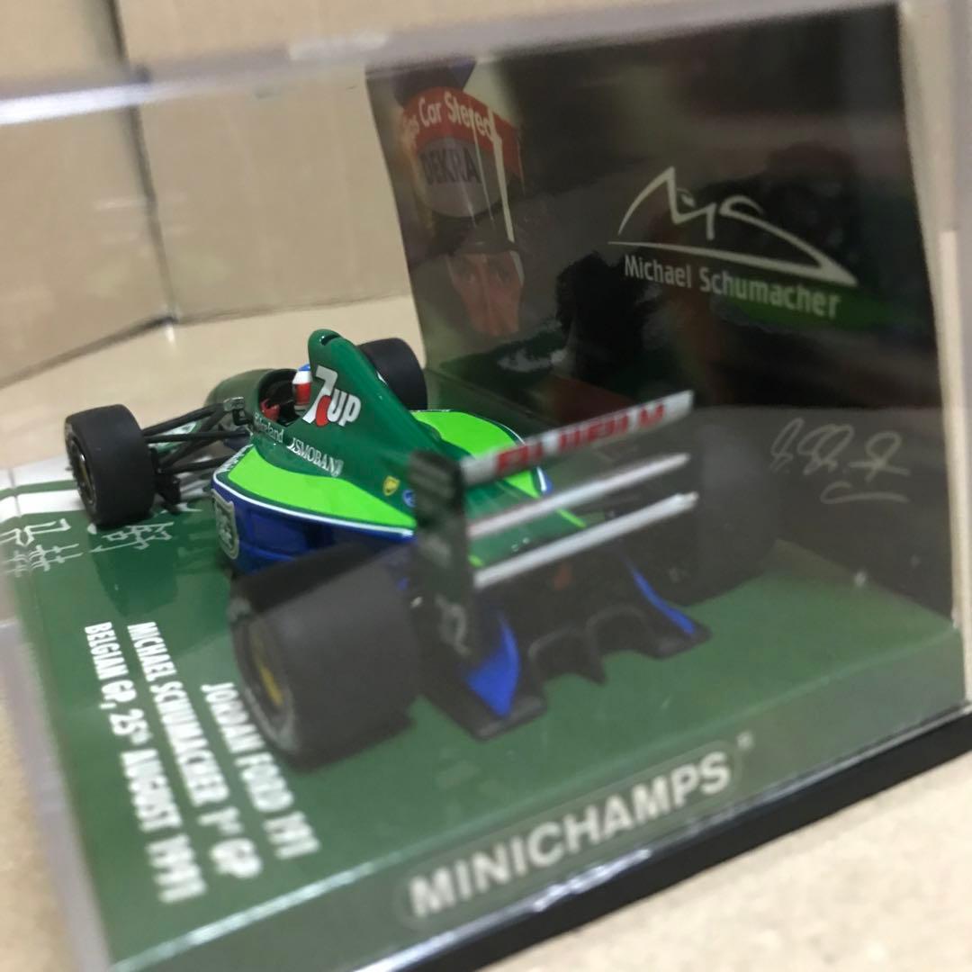 ミニチャンプス 1,/43 ジョーダン191 シューマッハ