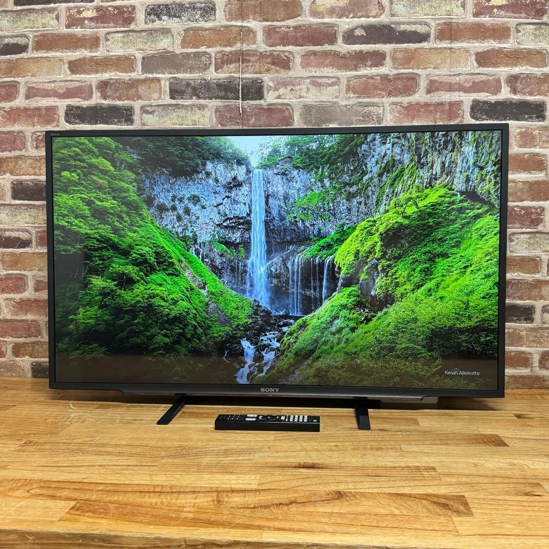 SONY 43V型 液晶テレビ BRAVIA KJ-43W730E 動画アプリ○