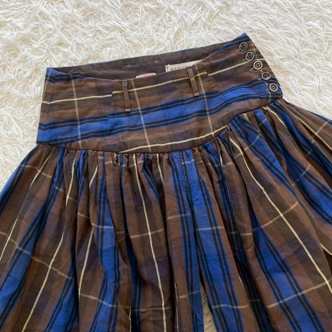 KAPITAL キャピタル　リネン混　麻　ガウチョ　パンツ　岡山御津工場産