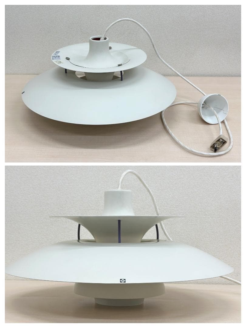 正規品■ルイスポールセン■PH 5　ペンダントライト　ホワイト　コード75cm