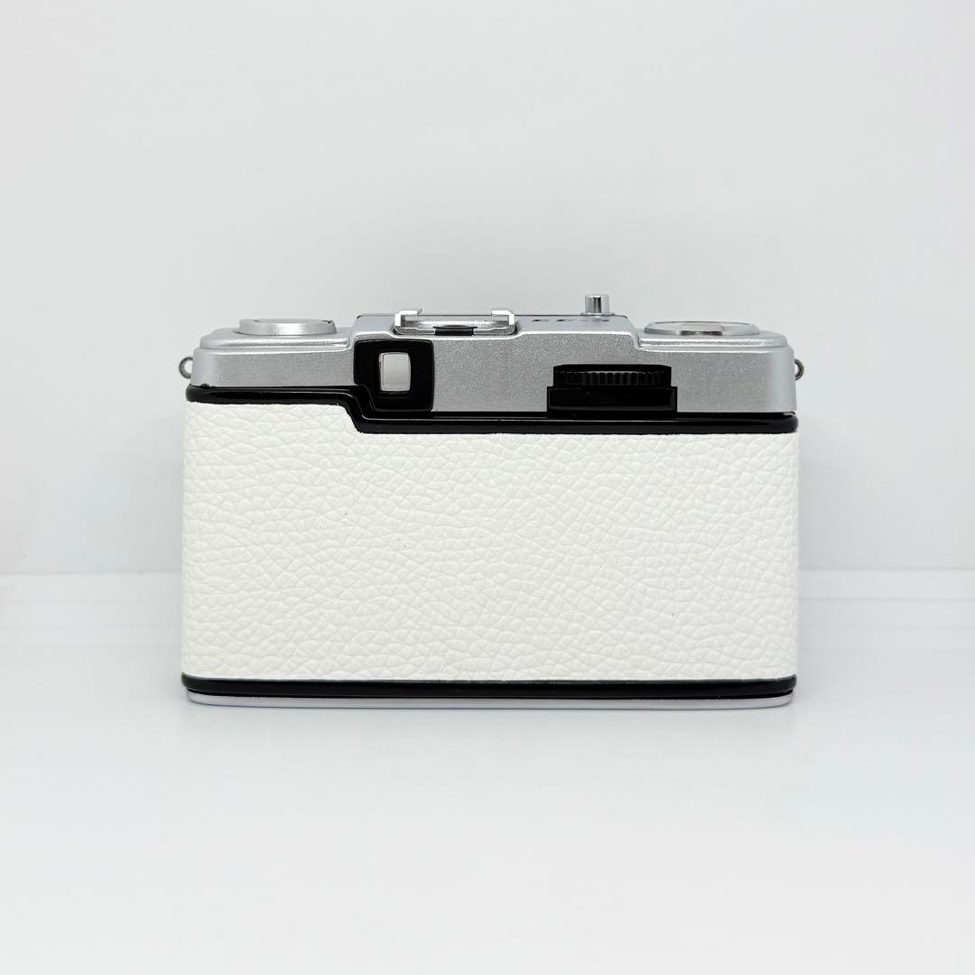 完動品★OLYMPUS PEN EE-3 ホワイト フィルムカメラ 動作確認済み