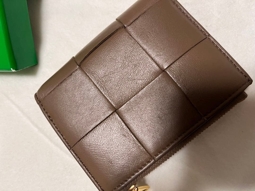 BOTTEGA VENETA ブラウン 二つ折り財布