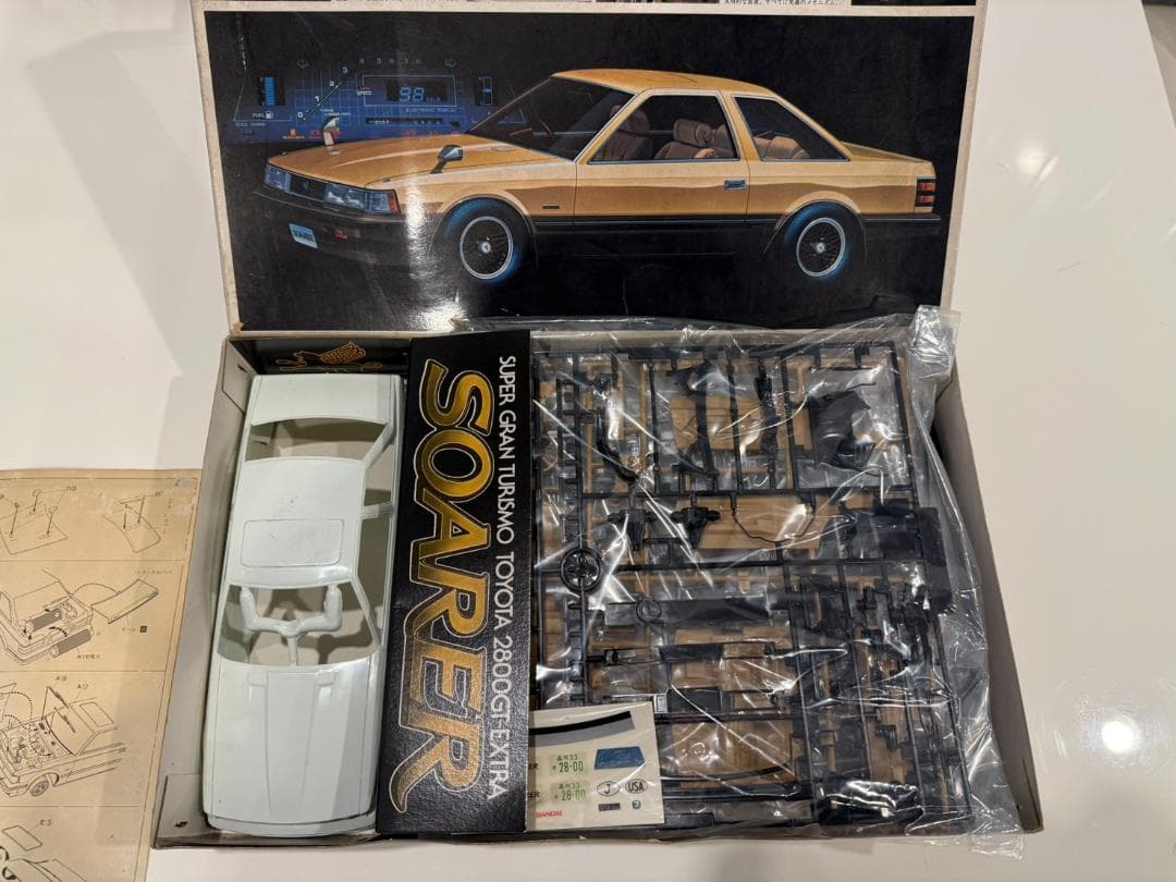 BANDAI トヨタ ソアラ 2800GT-EXTRA 1/20