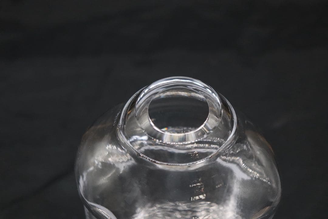 坂田甚内作　氷割花瓶　花器　送料込み250807