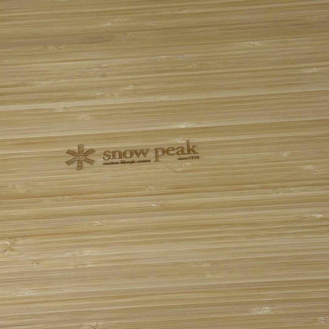 限定 スノーピーク IGT ウッドトレーW竹 2  peak