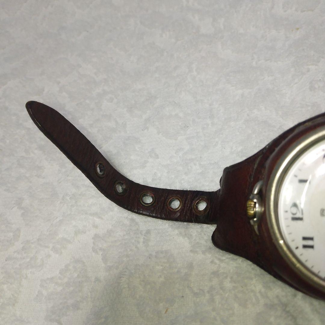 日本陸軍将校用野戦時計ベルト（実物)