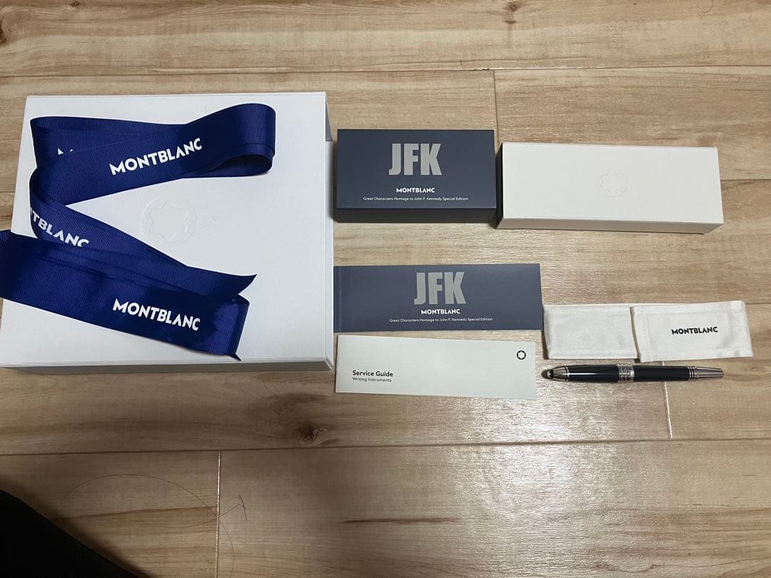 モンブラン　万年筆　JFK グレートキャラクター F 細字