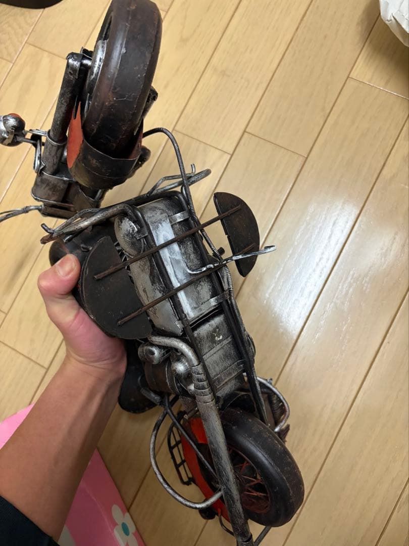 特大 アメリカンバイク ハーレー ブリキ おもちゃ