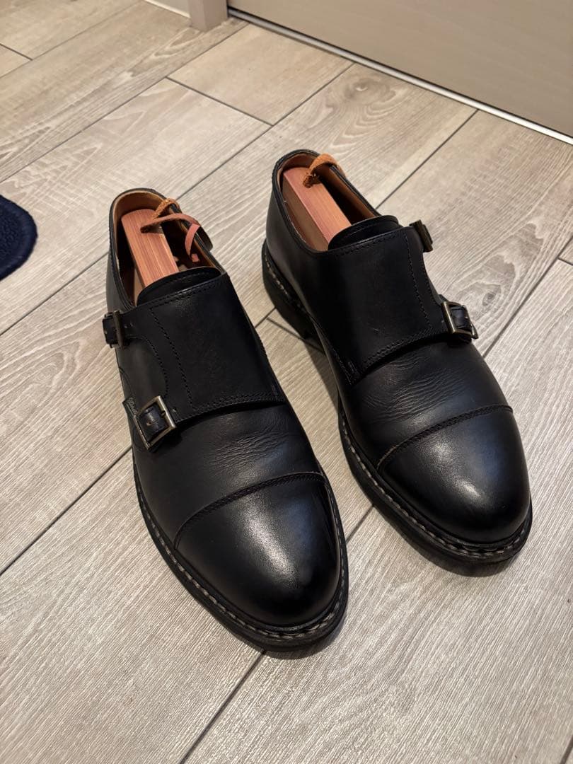 パラブーツ ダブルモンク