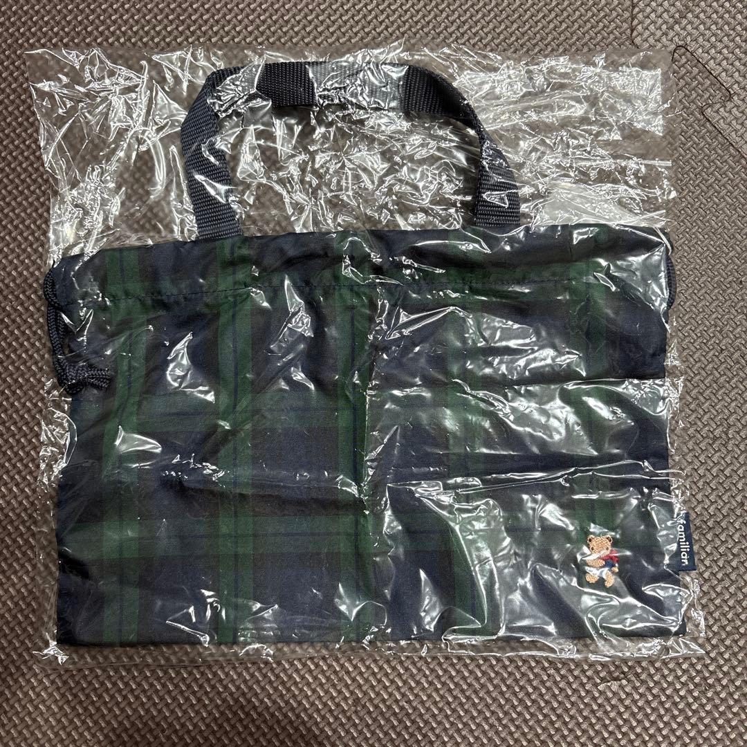 rr　familiar ファミリア 大人気！ランチ巾着 ポーチ