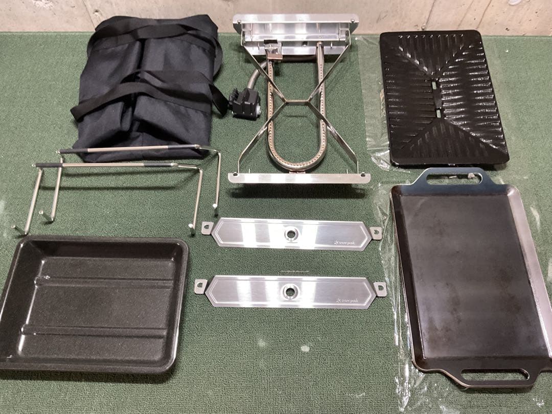 雪峰苑 ＆ 雪峰苑専用 鉄板 グリル スノーピーク  peak