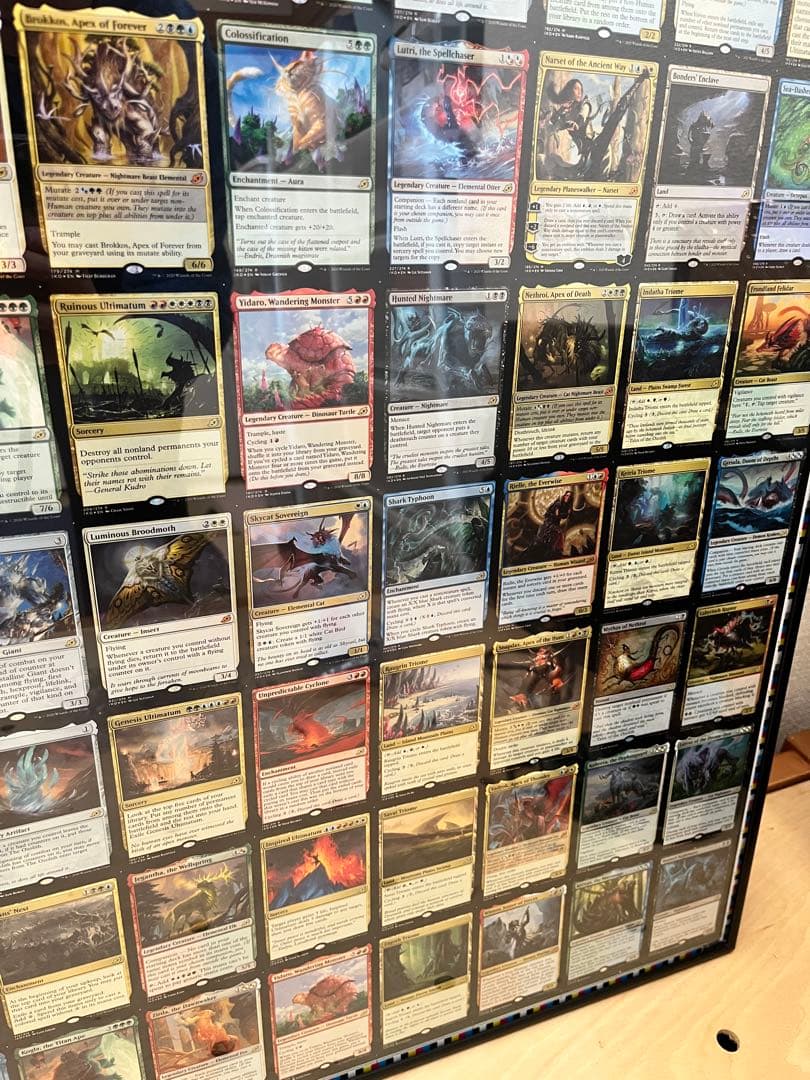 イコリア　アンカットシート　（おまけで灯争大戦アンカットシート※注意あり)