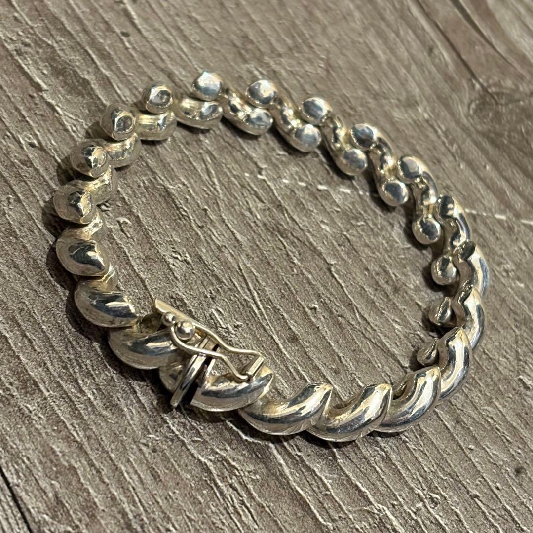 Italy サンマルコチェーン Silver ブレスレット