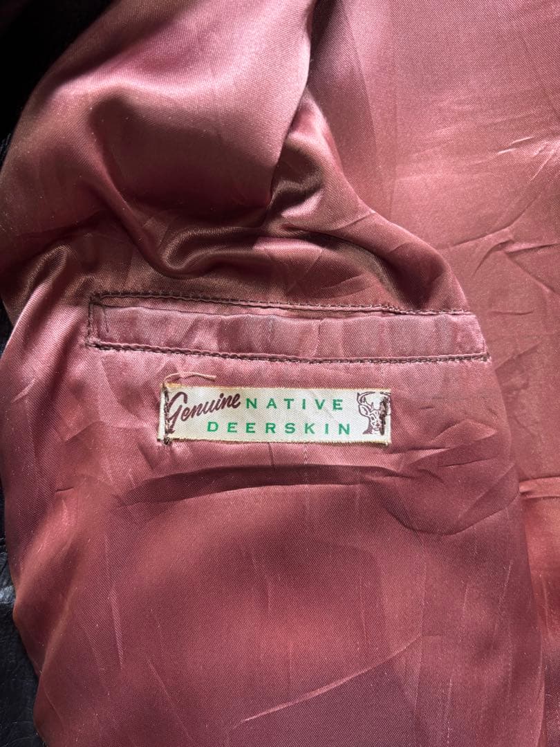 50s レザージャケット　vintage