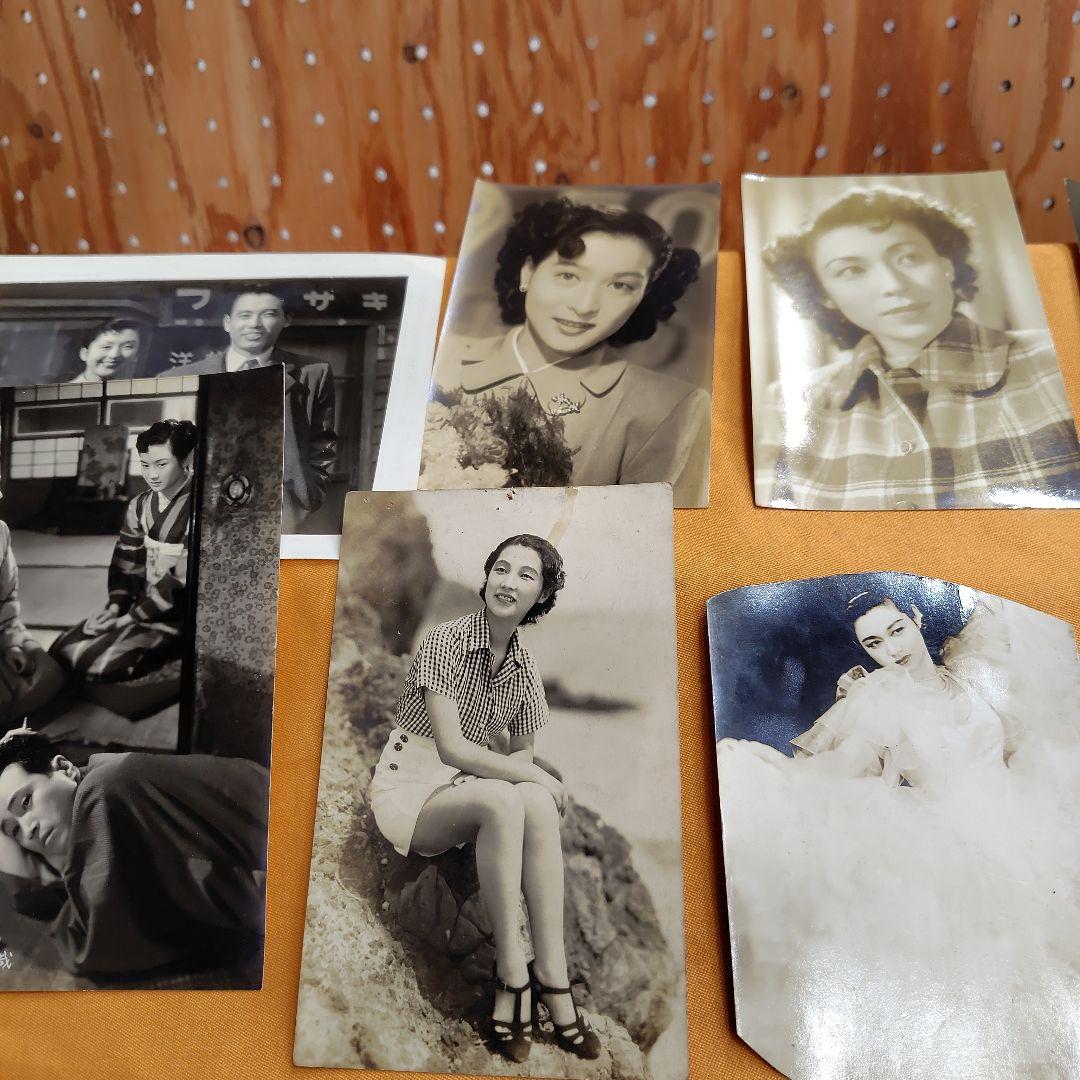 東宝昭和時代 白黒ポートレート写真セット