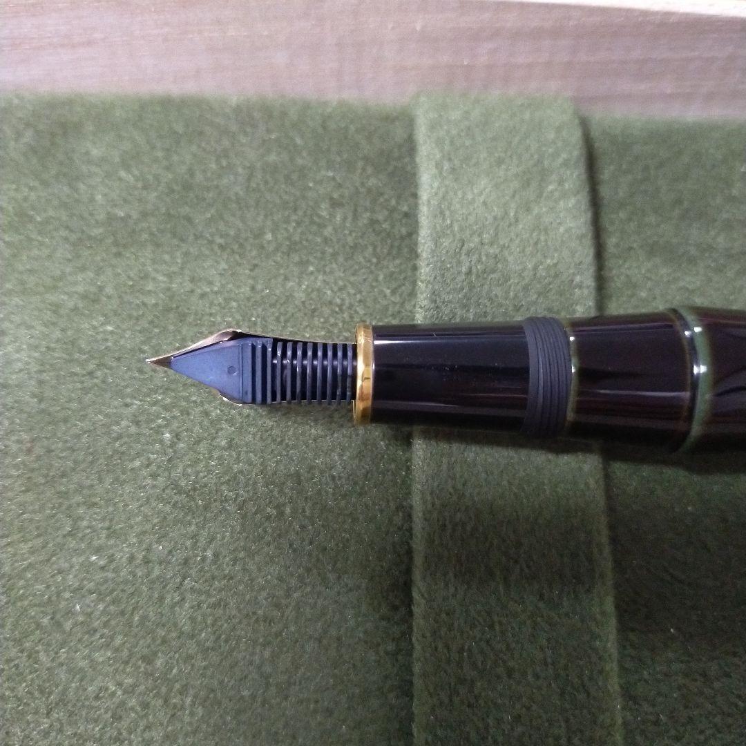 プラチナ万年筆　PLATINUM　出雲　溜塗　空溜　PIZ-55000 F　2