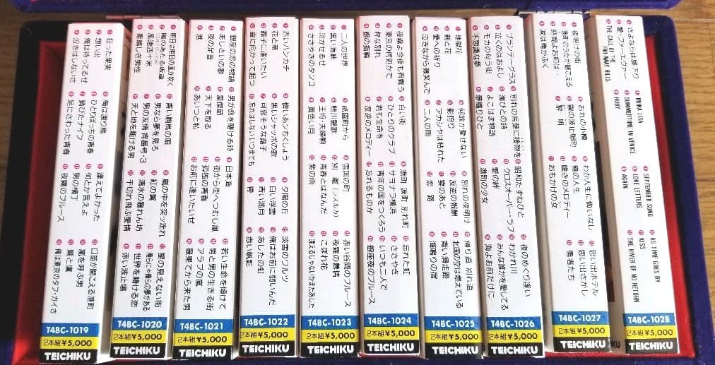 aiwa CD&カセットデッキ(未使用品) & 石原裕次郎 カセットテープ