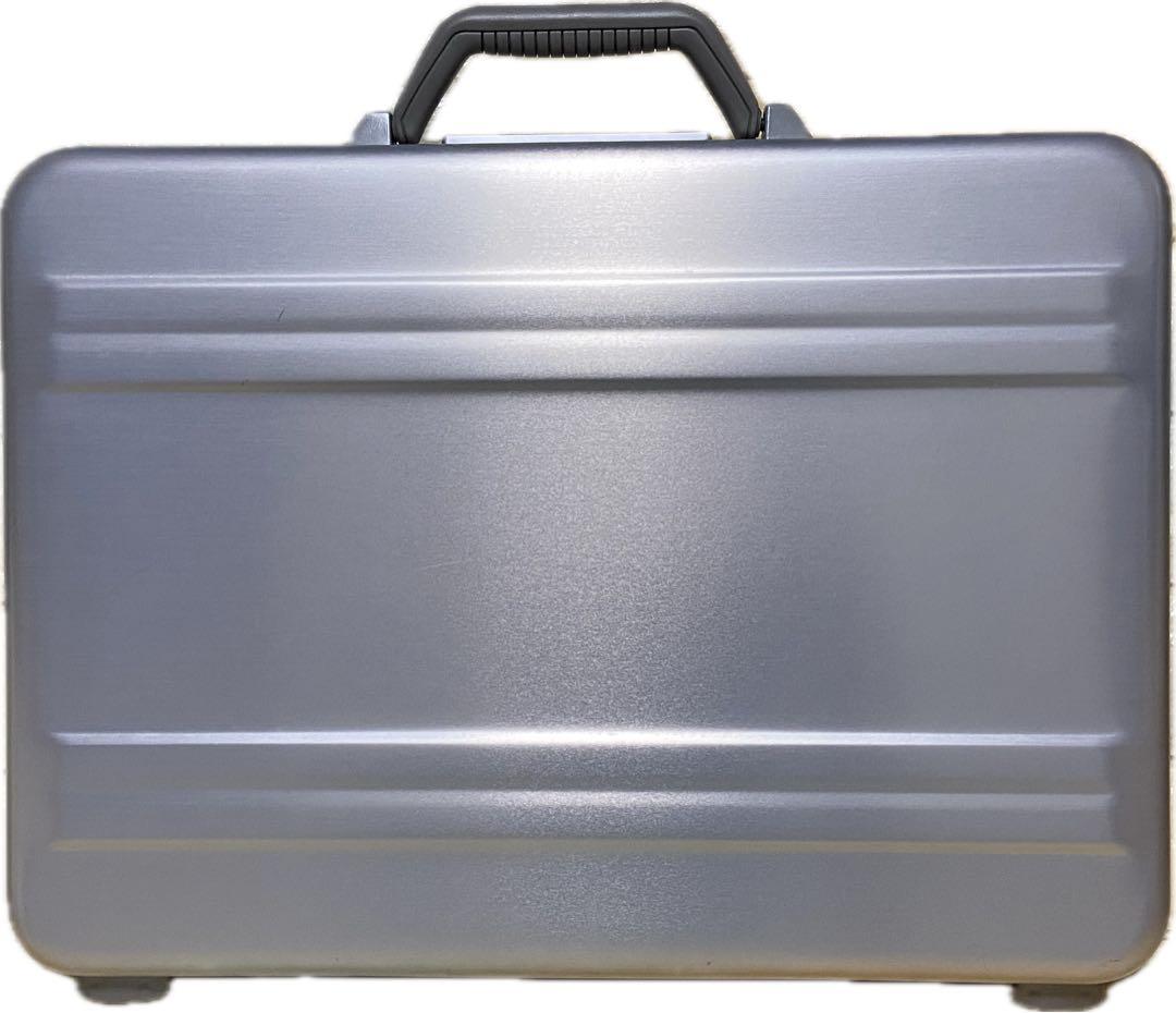 美品 ゼロハリバートン スリム アタッシュケース アルミケース ビジネス バッグ