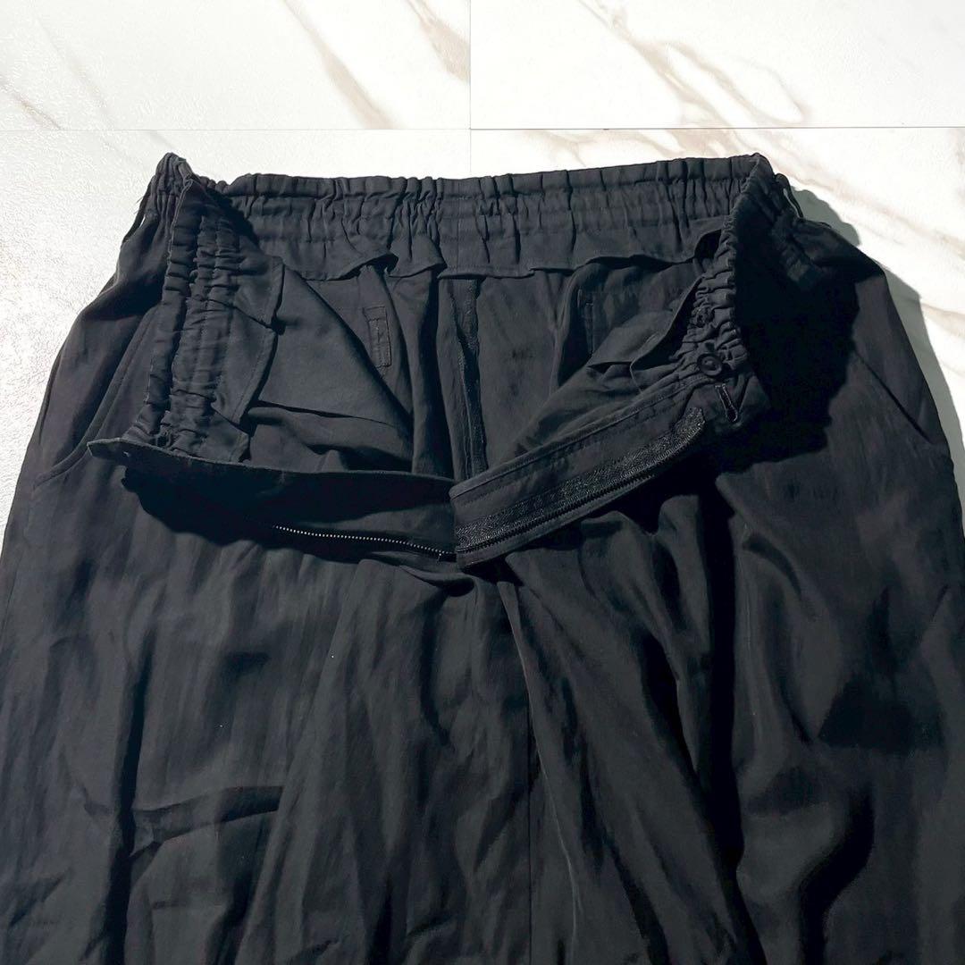 極美品 19SS⭐️ヨウジヤマモトプールオム サルエルパンツ ウエストゴム 3
