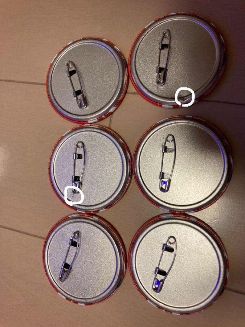 ワイテルズ　Broooock 缶バッジ