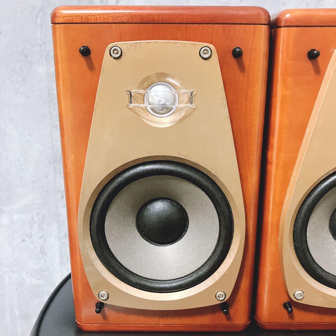 【良品】Victor SX-V05スピーカー 木製キャビネット ブックシェルフ