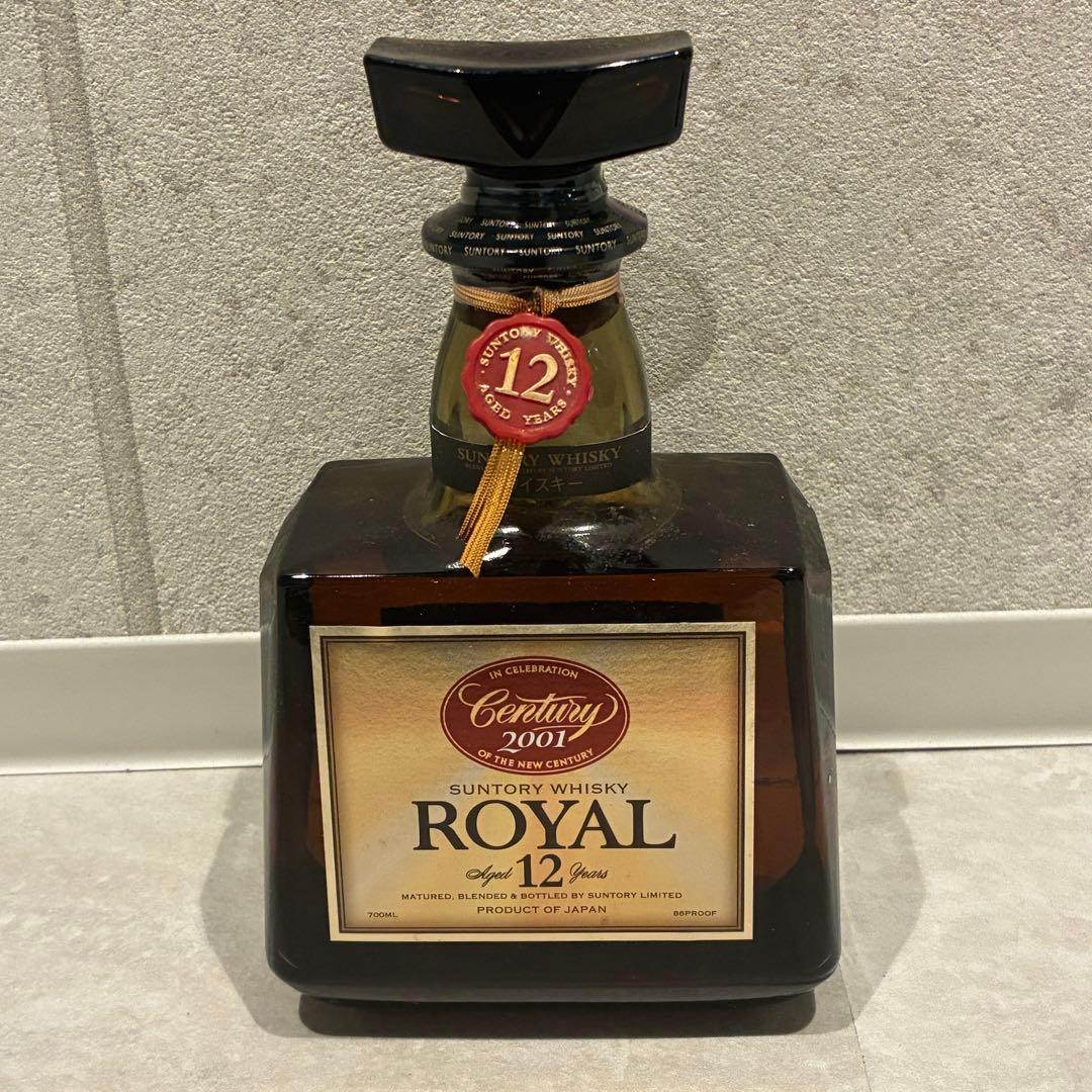 サントリーウイスキー ローヤル12年 センチュリー記念ラベル 700ml