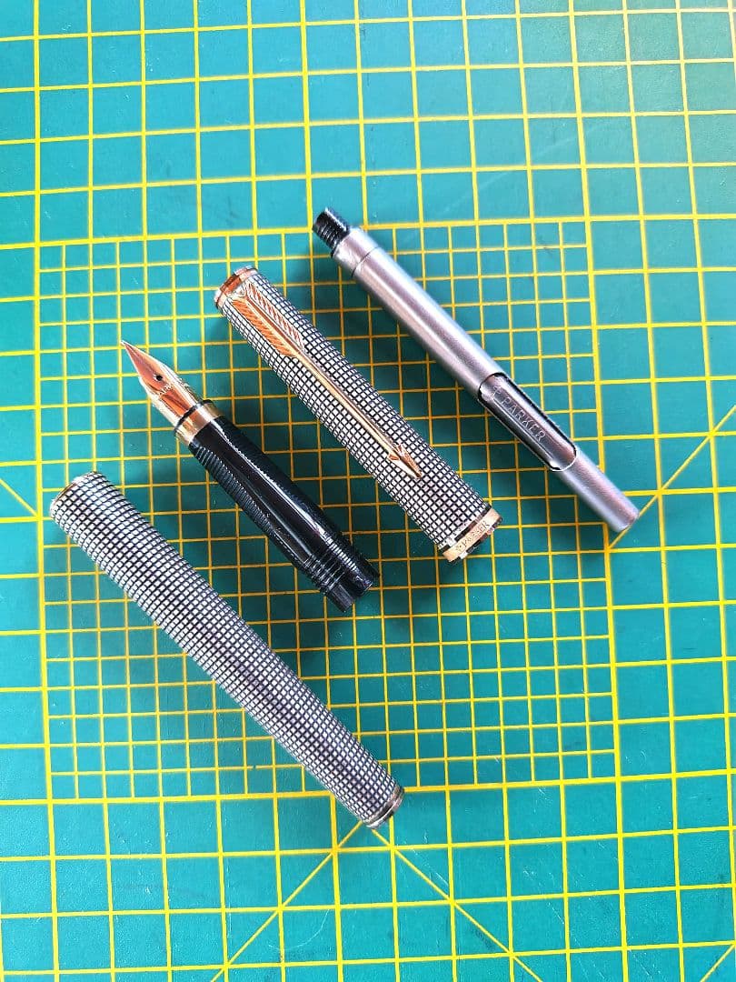 パーカー万年筆 ブリミアシズレ スターリングシルバー