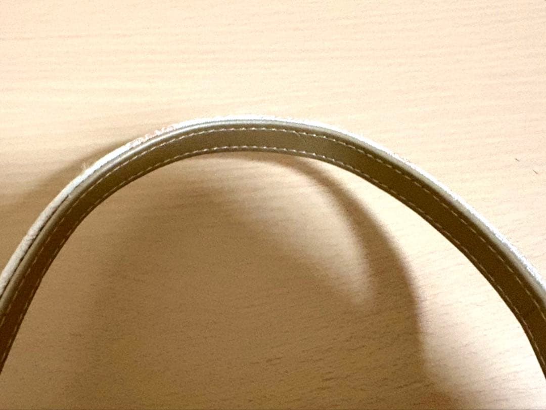 新品未使用品　銘織つづれ錦　和装バッグ＆草履セット　白×ゴールド　LLサイズ